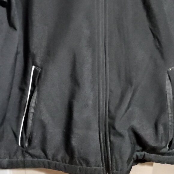 Polar King by Key Jacket Black Mens Size Large Full Zip Up Fleece Lined - Picture 7 of 10